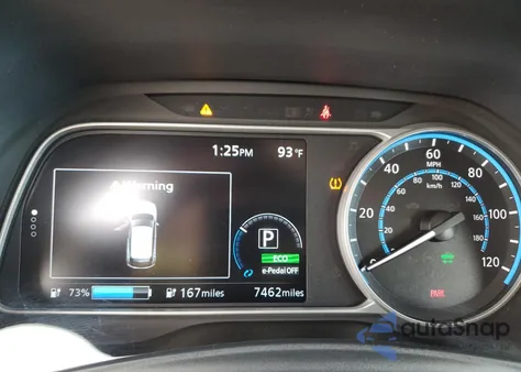 2025 Nissan Leaf Sv Plus из США, поврежденный, VIN 1N4CZ1CV9SC560770